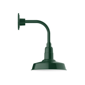 Warehouse One Light Wall Mount in Forest Green (518|GNT18142)