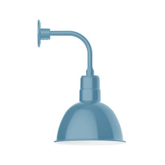 Deep Bowl One Light Wall Mount in Light Blue (518|GNT11654)