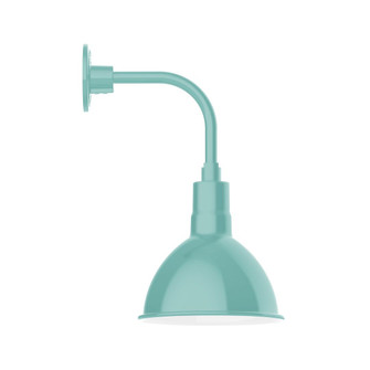 Deep Bowl One Light Wall Mount in Sea Green (518|GNT11548W10)