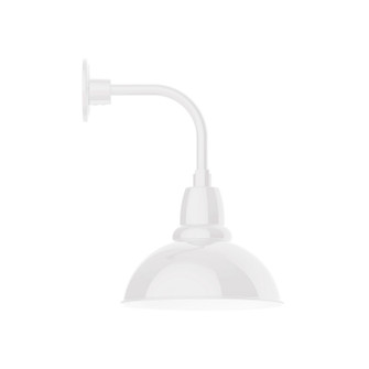 Cafe One Light Wall Mount in White (518|GNT10644)