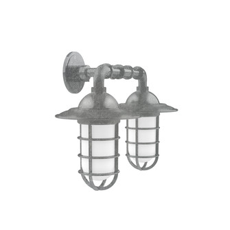 Vaportite Two Light Wall Mount in Painted Galvanized (518|GNP05249)