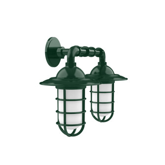 Vaportite Two Light Wall Mount in Forest Green (518|GNP05242)