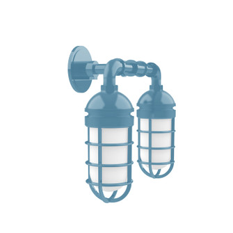 Vaportite Two Light Wall Mount in Light Blue (518|GNP05054)
