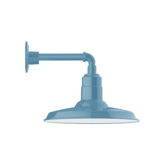 Warehouse One Light Wall Mount in Light Blue (518|GNN18354)