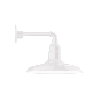 Warehouse One Light Wall Mount in White (518|GNN18344B01)