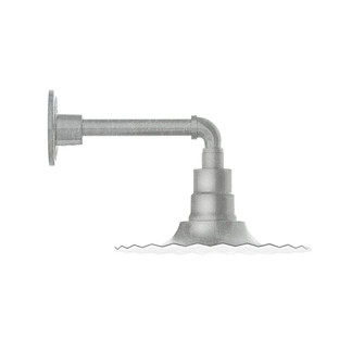 Radial One Light Wall Mount in Painted Galvanized (518|GNN15849G05)