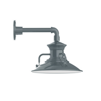 Homestead One Light Wall Mount in Slate Gray (518|GNN14240)