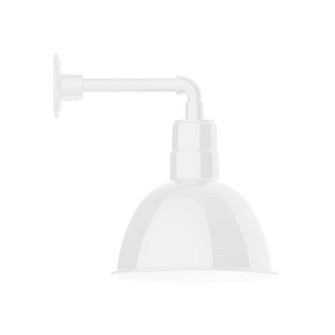 Deep Bowl One Light Wall Mount in White (518|GNN11644B01G05)