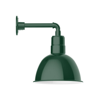 Deep Bowl One Light Wall Mount in Forest Green (518|GNN11642B01G05)