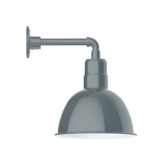 Deep Bowl One Light Wall Mount in Slate Gray (518|GNN11640)