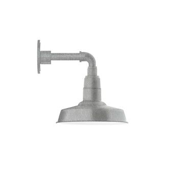 Warehouse One Light Wall Mount in Painted Galvanized (518|GNM18149)