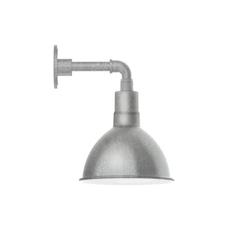 Deep Bowl One Light Wall Mount in Painted Galvanized (518|GNM11549W10)