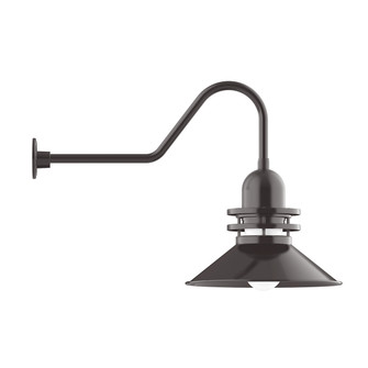Atomic One Light Wall Mount in Architectural Bronze (518|GNC15151)