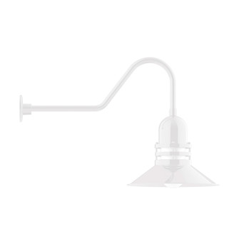 Atomic One Light Wall Mount in White (518|GNC15044)
