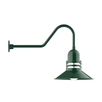 Atomic One Light Wall Mount in Forest Green (518|GNC15042B01)