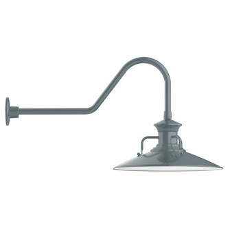 Homestead One Light Wall Mount in Slate Gray (518|GNC14340G05)