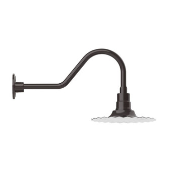 Radial One Light Wall Mount in Architectural Bronze (518|GNB15851G05)