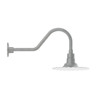 Radial One Light Wall Mount in Painted Galvanized (518|GNB15849B01G05)