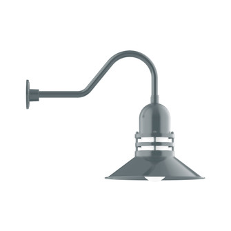 Atomic One Light Wall Mount in Slate Gray (518|GNB15040)