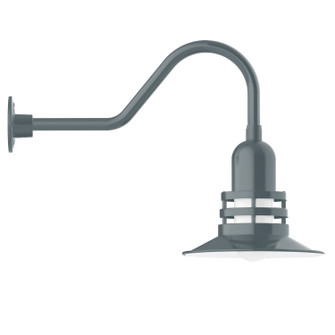 Atomic One Light Wall Mount in Slate Gray (518|GNB14840)