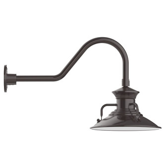 Homestead One Light Wall Mount in Architectural Bronze (518|GNB14251B01G05)