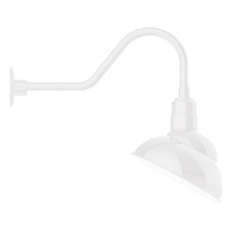 Emblem One Light Wall Mount in White (518|GNB12144)