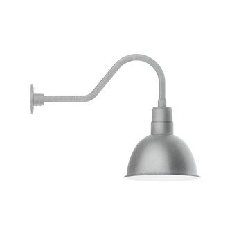 Deep Bowl One Light Wall Mount in Painted Galvanized (518|GNB11649)