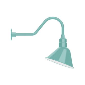 Angle One Light Wall Mount in Sea Green (518|GNB10348)