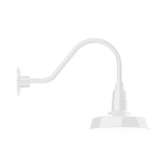Warehouse One Light Wall Mount in White (518|GNA18144B03G05)