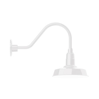 Warehouse One Light Wall Mount in White (518|GNA18144)