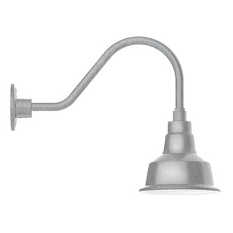 Warehouse One Light Wall Mount in Painted Galvanized (518|GNA18049B03W08)