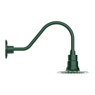 Radial One Light Wall Mount in Forest Green (518|GNA15742)