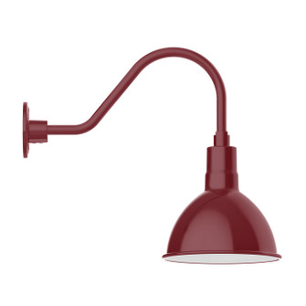 Deep Bowl One Light Wall Mount in Barn Red (518|GNA11555)