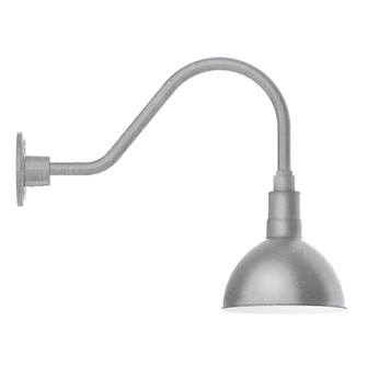 Deep Bowl One Light Wall Mount in Painted Galvanized (518|GNA11449W08)