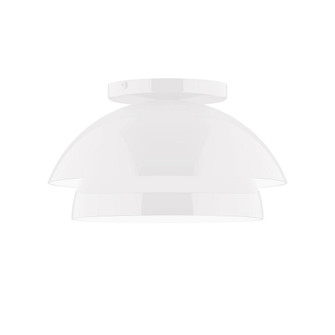 Nest One Light Flush Mount in White (518|FMDX44544)