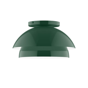 Nest One Light Flush Mount in Forest Green (518|FMDX44542)