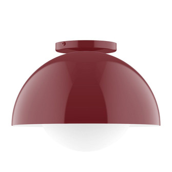 Arcade One Light Flush Mount in Barn Red (518|FMD432G1555)