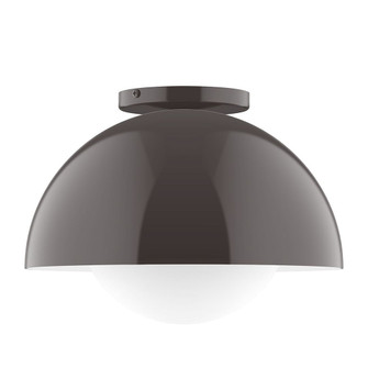 Arcade One Light Flush Mount in Architectural Bronze (518|FMD432G1551)