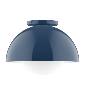 Arcade One Light Flush Mount in Navy (518|FMD432G1550)