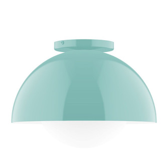 Arcade One Light Flush Mount in Sea Green (518|FMD432G1548)
