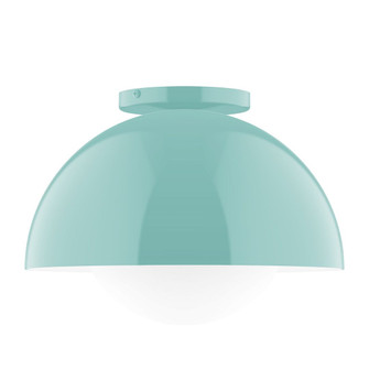 Axis One Light Flush Mount in Sea Green (518|FMD432G1548)
