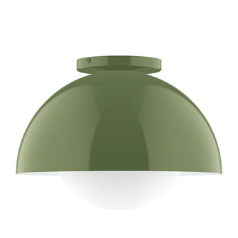 Axis One Light Flush Mount in Fern Green (518|FMD432G1522)