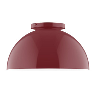 Axis One Light Flush Mount in Barn Red (518|FMD43255)