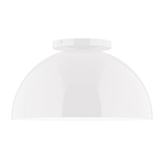 Axis One Light Flush Mount in White (518|FMD43244)