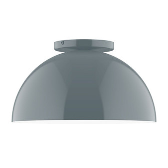 Arcade One Light Flush Mount in Slate Gray (518|FMD43240)
