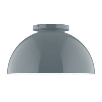Axis One Light Flush Mount in Slate Gray (518|FMD43240)