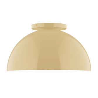 Arcade One Light Flush Mount in Ivory (518|FMD43217)