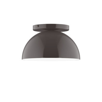 Arcade One Light Flush Mount in Architectural Bronze (518|FMD43151)