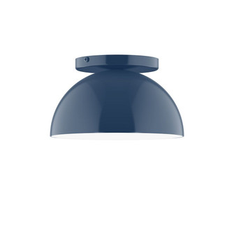 Arcade One Light Flush Mount in Navy (518|FMD43150)