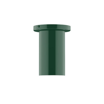 Beam One Light Flush Mount in Forest Green (518|FMD42542)